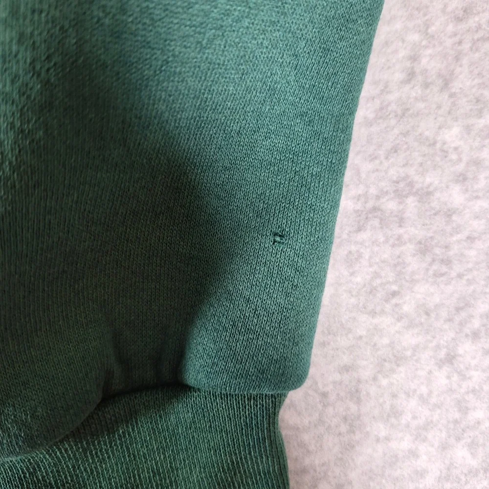 Vintage The Greens Collection Sweatshirt Mens L Green Embroidered Golf Crewneck